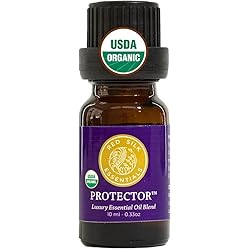 Organic Protector Essential Oil Immunity Blend Based on 4 Thieves Legend, 100% Pure, USDA Certified - 10 ml