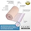 GT 6" Soft Woven Cotton Bandage with Single Hook & Loop Closure - Beige, 2 Pack