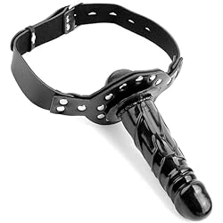 Fetish Fantasy Deluxe Ball Gag With Dong, Black