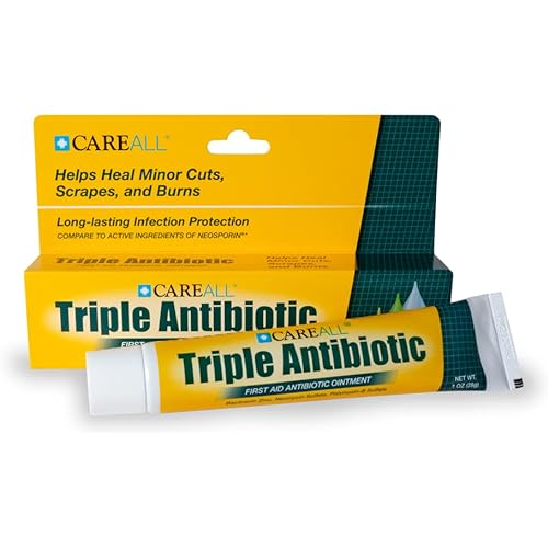 3 Pack CareALL® 1oz Triple Antibiotic Ointment, First Aid Ointment for Minor Scratches and Wounds and Prevents Infection, Compare to The Active Ingredients of Leading Brand