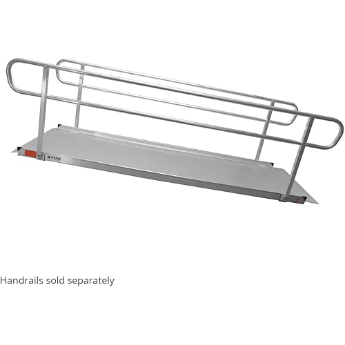 Titan Ramps Aluminum Wheelchair Entry Ramp Only 10' Solid Surface Scooter Mobility Access