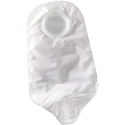 ConvaTec 401544 SUR-FIT 10" Natura Urostomy Pouch with 1-Sided Comfort Panel, Standard, Accuseal Tap with Valve, Transparent, 1-34" Flange, Pack of 10