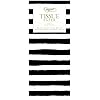 Caspari Painted Stripe Tissue Paper in Black & White - 4 Sheets
