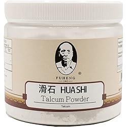 Hua SHI - 滑石 - Talcum Powder - FUHENG福恒 - Since 1905-100g 1 Container Not Powdered