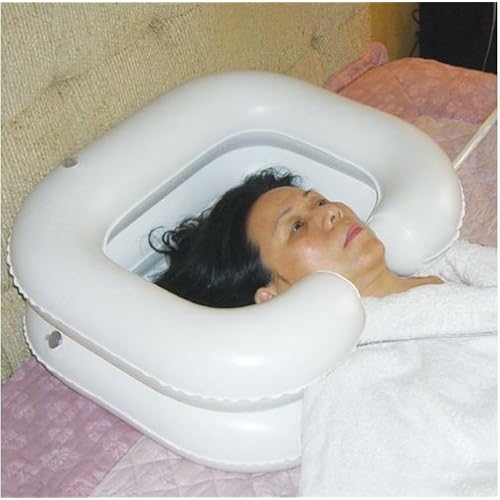 Homecraft Inflatable Shampoo Basin, Wash Hair in Bed, Long Term Bedrest, Disabled, Handicapped, Easily Clean and Conditions Hair, Easy to Inflate, Assistive Aid, Eligible for VAT Relief in The UK