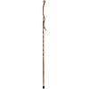Brazos Trekking Pole Hiking Stick for Men and Women Handcrafted of Lightweight Wood and made in the USA, Tan Oak, 48 Inches