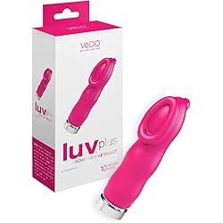 VeDO LUV PLUS Rechargeable Clitoris Vibe, Foxy Pink