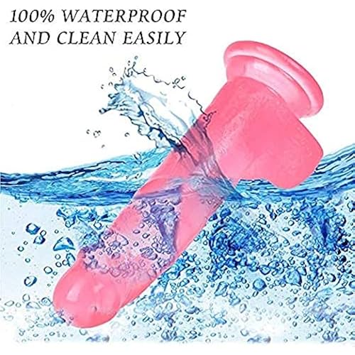 Cordless Wand Massager Waterproof & Strong Neck Back Muscle Massage-Mini Great for Travel and Gift Pink
