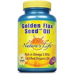 Nature's Life Golden Flax Seed Oil | 90 ct