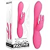 Evolved Love Is Back Bunny Kisses Rechargeable Silicone Rabbit Vibrator - Pink