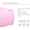 2022 Newly Dual Head Sex Tongue for Licking and Sucking, Rose Toy for Women Pleasure, Clitorals Stimulator, Electric Women Relaxing Toy, Woman Suction 10 Modes Stimulator 01-Pink
