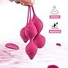 Tracy's Dog Bullet Vibrator Egg for G-Spot Clitoral Stimulation with Remote Control, Kegel Ball Weights Exercises Kits for Women Vibrating Eggs Love Balls with 10 Vibration Adult Sex Toys for Women