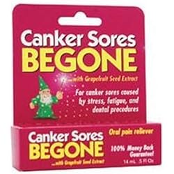 Cold Sores Be Gone Canker Sores Begone, 0.15 Ounce
