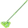 Extendable Triangular Mop,180 Degree Rotatable Adjustable Triangular Cleaning Mop, Home Wall Ceiling Floor Cleaning Mop, for Home Floor,Bathtub,Toilet Surface and Back,Mirror,Glass