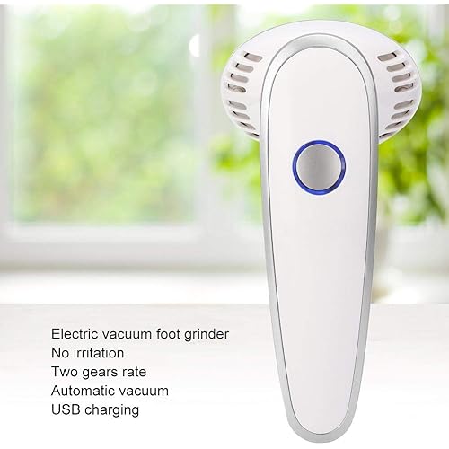 Electric Hard Skin Remover Automatic Vacuum Electric Foot Callus Remover Electric Manicure and Pedicure Tool Electronic Foot File Sander Rechargeable for Dry Cracke