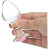 FST Glass Fetish Plug Crystal Butt Plug Luxury Jewel Anal Trainer Toys Personal Massager for Women Men Couples