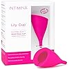 Intimina Lily Cup Size B - Ultra-Soft Menstrual Cup, Reusable Period Protection for up to 12 Hours, Medical-Grade Silicone Women’s Period Care