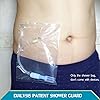 Peritoneal Dialysis Shower Pouch Waterproof Shield PD Port Protector Disposable Cover for Transfer Set Holder Catheter Peg Feeding GTube Bathing Accessories Colostomy BagPack of 50