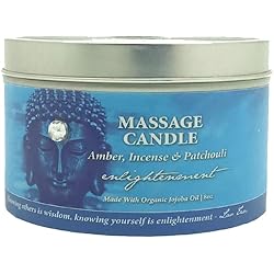 8 oz Buddhalicious Moisturizing Candle for Massage Enlightenment