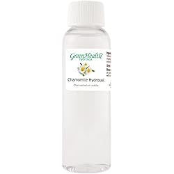 Chamomile Hydrosol Floral Water - 2 fl oz Plastic Bottle wCap - 100% pure