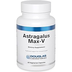 Douglas Laboratories Astragalus Max-V Supplement | Supplement to Support The Immune, Cardiovascular, Renal, and Hepatic Systems | 60 Capsules