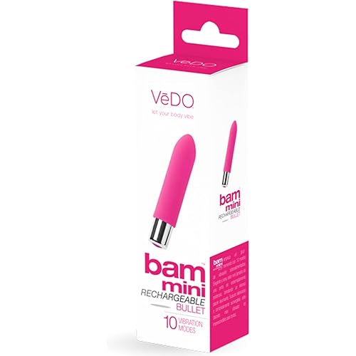 VeDO Bam Mini Rechargeable Bullet Vibrator Pink