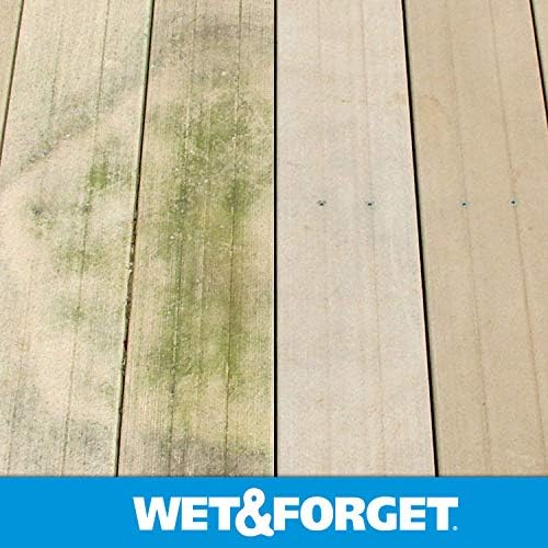 WET & FORGET US NZ LP 800003 Moss, Mold & Mildew Stain Remover, 12-Gal. - Quantity 6