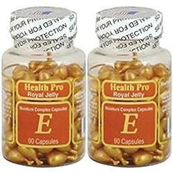 NU-Health Vitamin E Skin Oil Royal Jelly, 90 Softgels Pack of 2