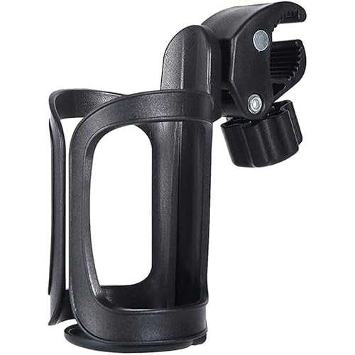 Universal Adjustable Cup Holder for Strollers, Walkers, Wheelchairs, Rollator & Knee Scooters Drinking Cup Holder, Bottle Holder, by Tulimed