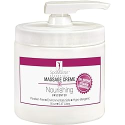 Master Massage Spamaster Unscented 16 Oz Massage Cream, 1count 11131W