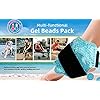 AnkleSport Foot Ice Therapy Wrap,Hot Cold Ice Gel Pack with Adjustable Brace for Sprained Ankles, Plantar Fasciitis, Achilles,tendonitis, and Swelling Feet,Microwaveable, Freezable and Reusable