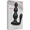 Hott Products Unlimited 71813: Bliss Tail Spin Beaded Anal Vibe Black