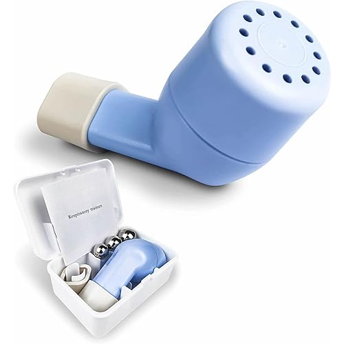 Breathing Exercise Device for Lungs,Deep Breathing Lung Exerciser,Inhalers for Breathing Problems,Lung Exerciser Device, Lung Expansion &amp,Lung Cleanse for Smokers