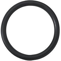 Spartacus Rubber Cock Ring, Black, 2&#34