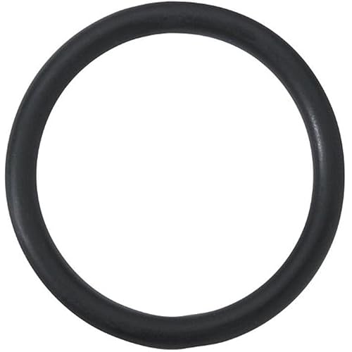 Spartacus Rubber Cock Ring, Black, 2&#34