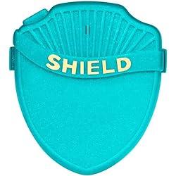 Shield Max Bedwetting Enuresis Alarm for Boys and Girls with 8 Loud Loud Tones, Light and Vibration. Full Featured Bedwetting Alarm for Deep Sleepers to Stop Nighttime Bedwetting, Teal