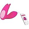 Magic Motion Wearable Massager Wearable Butterfly Toy for Women，Designed for Ladies Invisible Vibrator Waterproof Powerful Vibration USB Rechargeable Wireless Remote Control