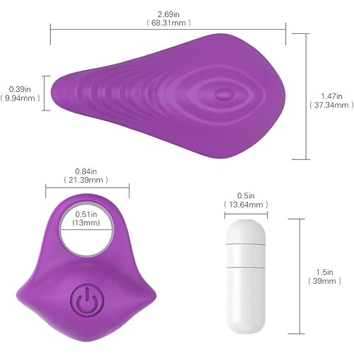 GMGJQR Mini Vibrator, Small Vibrator, Small Vibrator, Finger Vibrator,Bullet Vibrating,g Spot Vibrator,Sex Toy for Woman-Purple