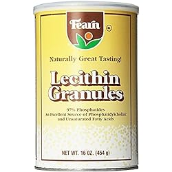 Fearn Natural Foods Lecithin Granules, 16 Ounce pack of 2
