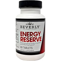 Beverly International Energy Reserve, 60 Tablets. Get Your Diet Working Again and Make Cardio Feel Easier