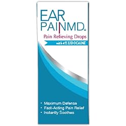 Ear Pain MD 4% Lidocaine Pain Relieving Drops, 12.5 mL