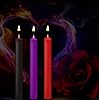 KISEER 6 Pcs Low Temperature Candles Low Heat Romantic Candles Wax for Couples, Wedding, Home Decoration