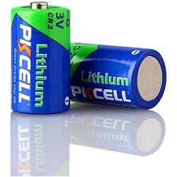 PKCELL CR2 CR15H270 3v 850mAh Lithium Photo Battery for Motion Sensors 2pc