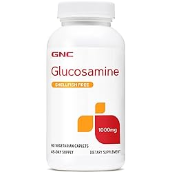 GNC Glucosamine 1000mg - 90 Vegetarian Caplets