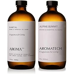 AromaTech Santal and Alpine Summit Aroma Oil for Scent Diffuser - 500 Milliliter