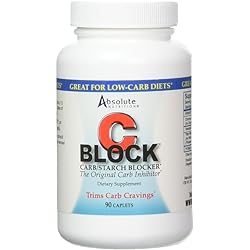 Absolute Nutrition CBlock CarbStarch Blocker, 90 Caplets