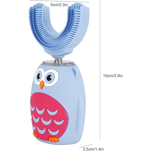 Whitening Toothbrush Cute Cartoon Shape Voice Function Automatic Toothbrush IPX7 Waterproof Rating Toothbrush for Home Bathroom Tooth