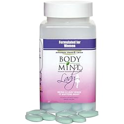 Body Mint Lady for Feminine Deodorant Protection 60 tabs