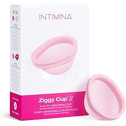 Intimina Ziggy Cup 2 - New Generation Ultra-Thin Flat-Fit Reusable Menstrual Disc A
