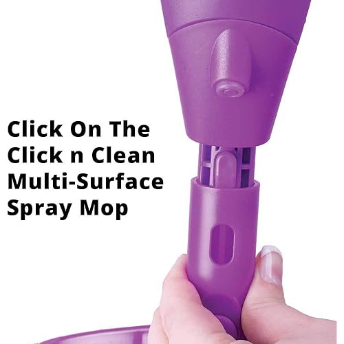 Rejuvenate Carpet Cleaner Scrubber Attachment for Click n Clean Multi Surface Spray Mop System Compatible